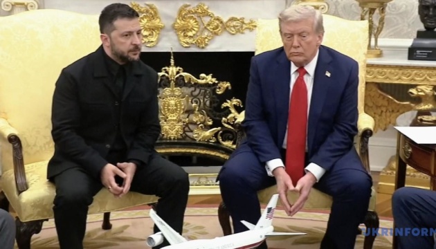 Зеленський подякував Трампу за його зусилля зупинити війну
