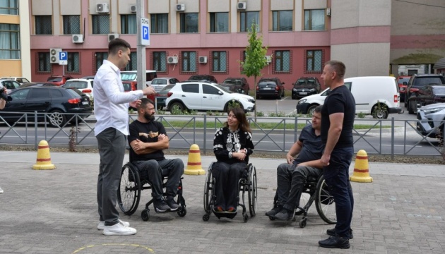 У Рівному відкрили інклюзивний маршрут Inclusivity Route