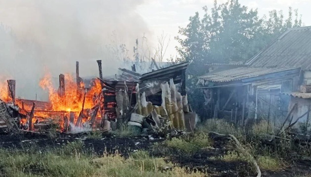 In Region Saporischschja 11 Ortschaften beschossen