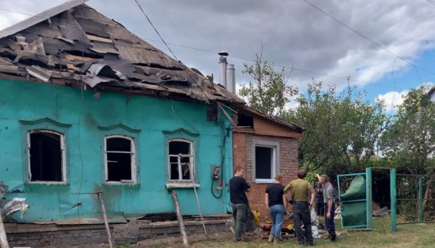 Унаслідок удару РФ по Охтирці пошкоджені 39 будинків