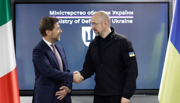 Szmyhal omówił z ambasadorem Włoch uruchomienie dużych projektów przemysłowych Szmyhal omówił z ambasadorem Włoch uruchomienie dużych projektów przemysłowych