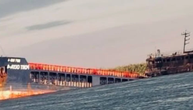 Russisches Frachtschiff nach ukrainischem Drohnenangriff teilweise gesunken