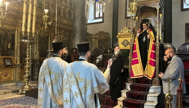 У Вселенському патріархаті сьогодні молилися за мир в Україні