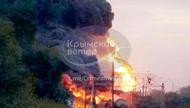 Explosionen auf der Krim – Eisenbahninfrastruktur getroffen