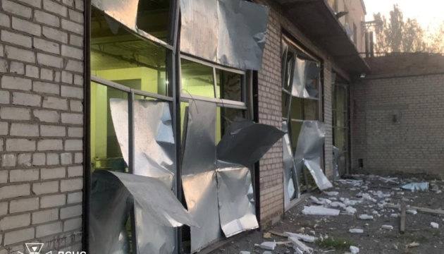 Росіяни завдали удару по пожежній частині в Костянтинівці