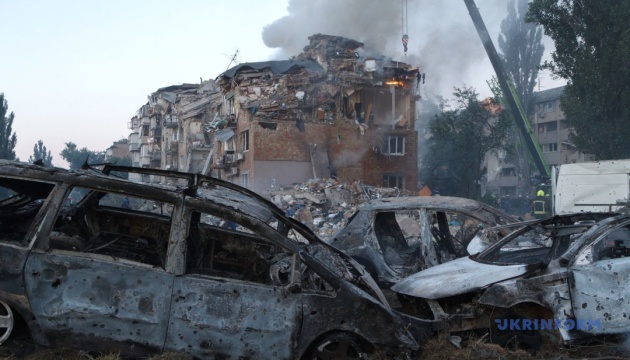 露軍攻撃によるキーウの死者数１８名に増加