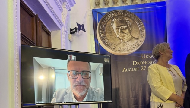 Андрій Даниленко став лавреатом міжнародної премії імені Івана Франка