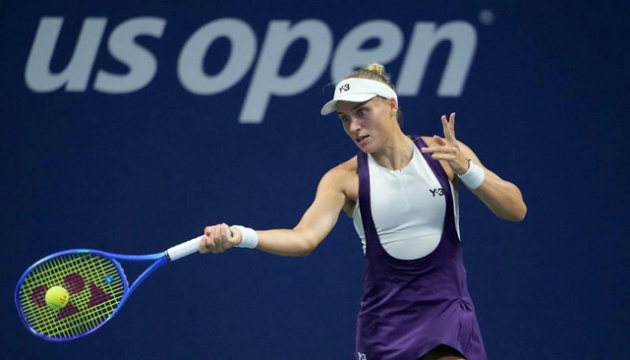 Юлія Стародубцева завершила виступ на US Open-2025
