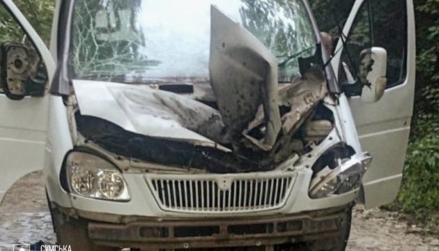 Ворог атакував дронами молоковоз і легковик на Сумщині