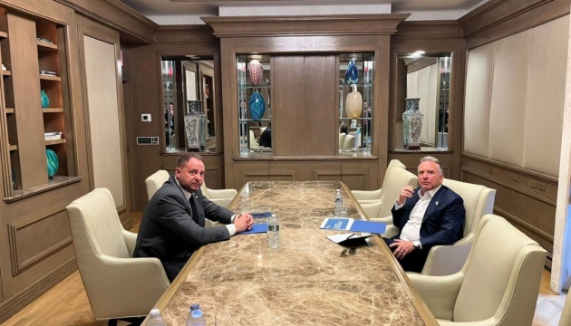 Єрмак провів переговори з Віткоффом у Нью-Йорку