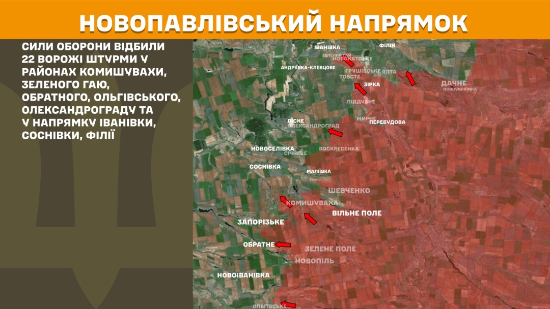 На фронті за добу стались 156 боєзіткнень, найгарячіше - на Покровському напрямку