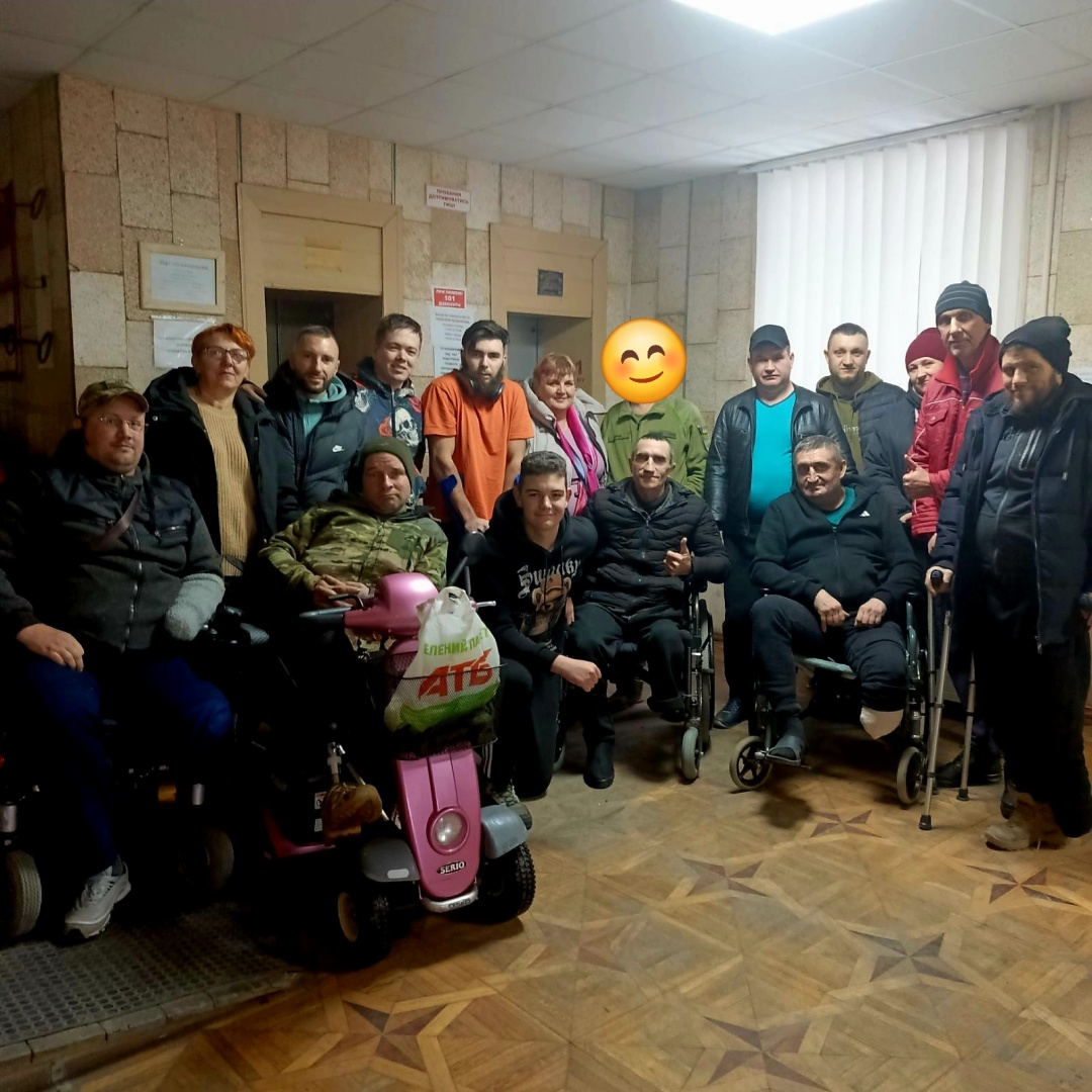 Після виступу у військовому шпиталі