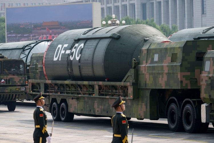 Ядерна ракета, радіус якої охоплює всю Землю // Фото: Xinhua