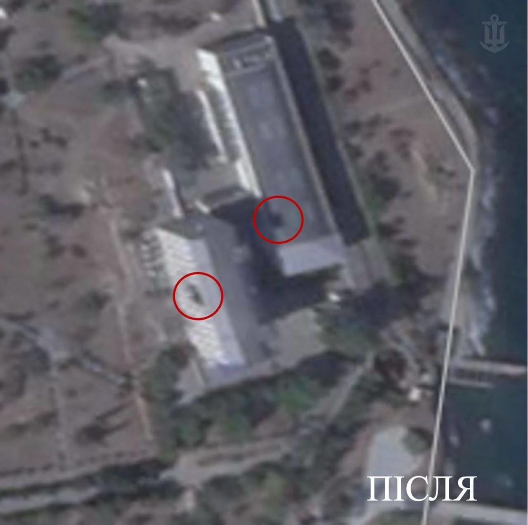 Військово-морські сили ЗСУ уразили в Криму комунікаційний вузол Чорноморського флоту РФ