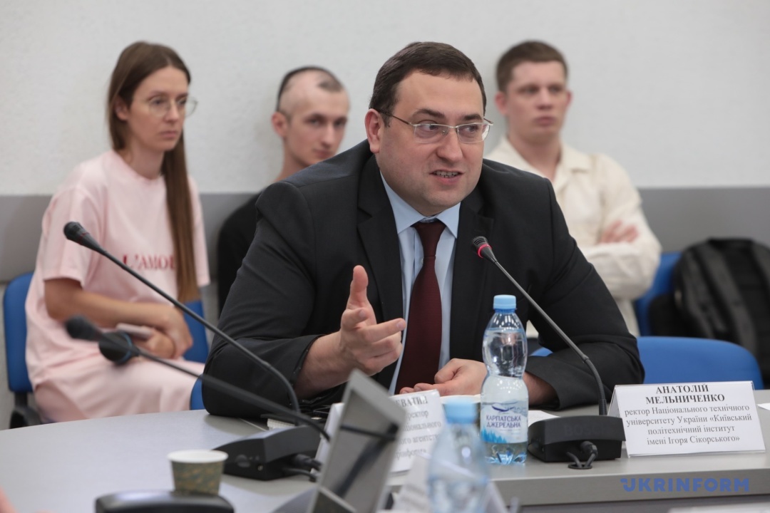 Ректор Національного технічного університету України «Київський політехнічний інститут імені Ігоря Сікорського» Анатолій Мельниченко 