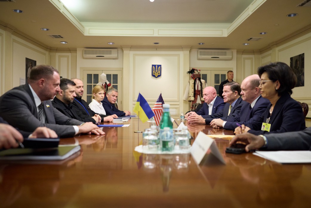 Президент провів зустріч із двопалатною та двопартійною делегацією Конгресу США