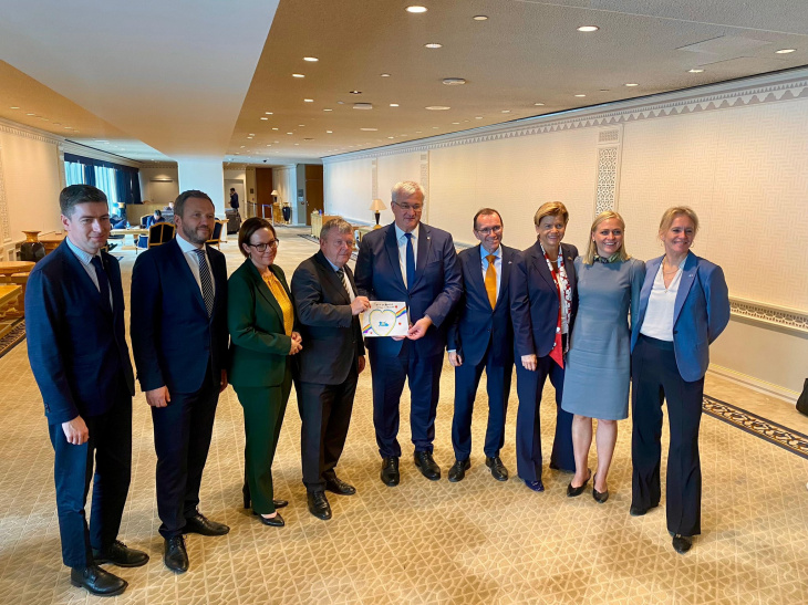 Глава МЗС України Андрій Сибіга у Нью-Йорку провів зустріч із міністрами закордонних справ Нордично-Балтійської вісімки