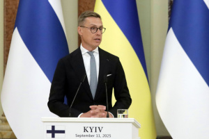 ウクライナでの停戦が春までに実現する可能性は小さく、支援継続が必要＝ストゥブ・フィンランド大統領