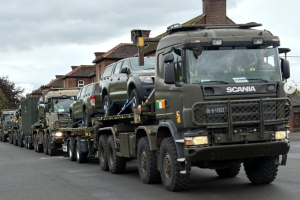 Ireland donates 34 vehicles, three demining robots to Ukraine