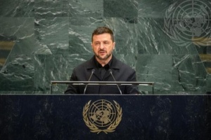 Zełenski na Zgromadzeniu Ogólnym ONZ: To tylko kwestia czasu, zanim drony zaczną walczyć z dronami