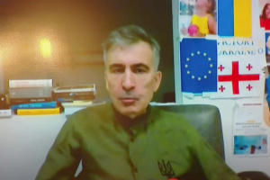 Saakashvili asks Zelensky to add him to list of civilian prisoners of war from Russia