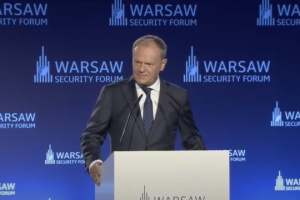 Tusk na Forum w Warszawie: Wojna na Ukrainie dotyczy wszystkich, to nasza wojna

