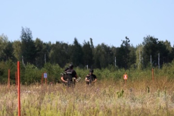 Nearly 6,000 ha of liberated land cleared of mines in Ukraine in August