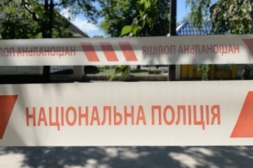 Fragmentos de un dron ruso caen en el territorio de un jardín de infancia en Kyiv