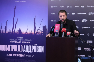 La película "2000 metros a Andriivka" representará a Ucrania en los Oscar en dos categorías