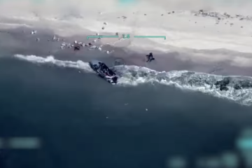 ウクライナ海軍、ロシア軍の高速艇と兵力７名を殲滅