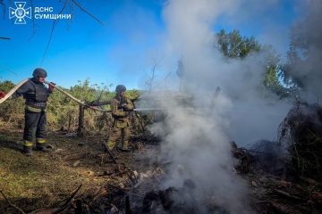 Guerre en Ukraine : Un drone d'attaque russe a frappé le centre-ville à Soumy