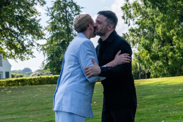 Ukrainian president meets with Danish PM