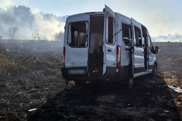 Number of people wounded in Russian strike on humanitarian mission in Chernihiv region climbs to eight, two fatalities
