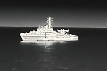 Ukraine hits Russian Black Sea Fleet warship near Novorossiysk