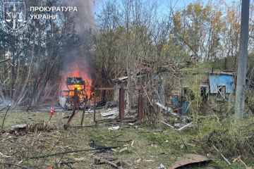 ロシア軍、ウクライナ北部の村をミサイルで攻撃　死者２名、負傷者５名