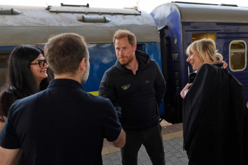 Książę Harry przybył do Kijowa z wizytą