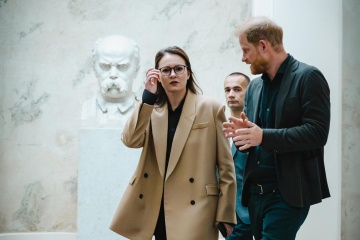 Swyrydenko bespricht militärische Rehabilitation mit Prinz Harry: Invictus Games sollten in die Ukraine kommen