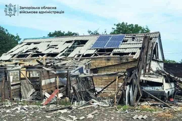 Russia strikes Zaporizhzhia region 590 times in 24 hours: one dead, 22 wounded