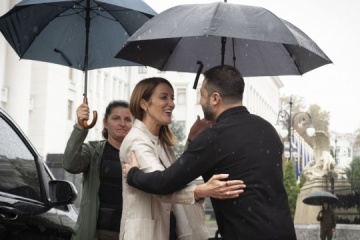 Członkostwo w UE, sankcje i budowa schronów – Zełenski spotkał się z Metsolą