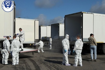 1 000 corps de défenseurs tombés au combat ont été rapatriés à l'Ukraine