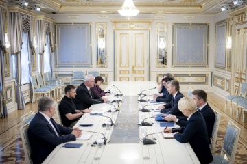 Zelensky aborda con el ministro de Exteriores de Lituania la producción de armas y amenazas de Rusia y Belarús