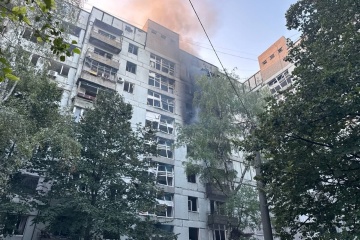 Massiver russischer Drohen- und Raketenangriff auf Region Dnipropetrowsk tötet einen und verletzt 13 Menschen 