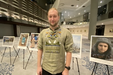 Exhibition of Ukrainian photographer and volunteer Serhii Himiush held in Turkey