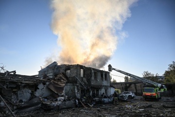 Night attack on Zaporizhzhia: Russians launch ten strikes with KAB guided bombs, three people killed