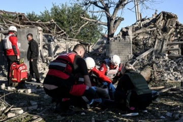 Zaporizhzhia regional governor reports on condition of victims following airstrike