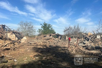 One person killed and one injured in enemy strikes in Kharkiv region