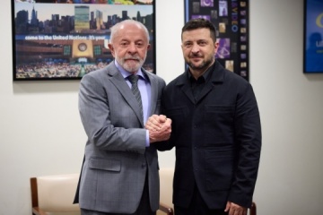 Wege zum Frieden und Druck auf Russland: Selenskyj traf sich mit brasilianischem Präsidenten