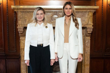 Falso ruso: Olena Zelenska "inventó" una reunión con Melania Trump y compró "ropa de lujo" por valor de un millón de euros