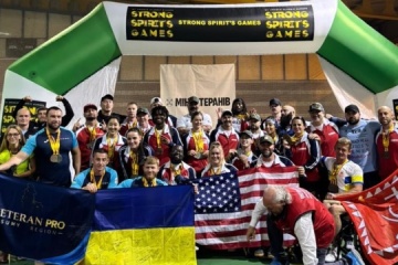 Veteranos de la región de Vínnytsia ganan ocho medallas en los Strong Spirit’s Games Europe