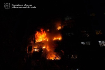 Russian attack on Zaporizhzhia leaves 21 injured